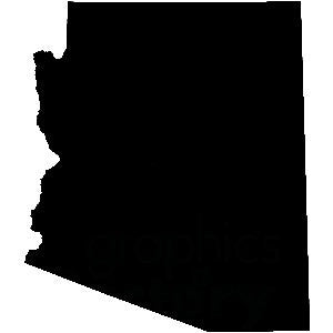 State of Arizona Stencil - High Quality 10 mil -  Reusable Patterns