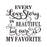 Every Love Story Is Beautiful -10 Mil Mylar-Reusable Stencil Pattern