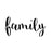 Family - High Quality Reusable Stencil on 10 mil Mylar