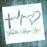 Faith Hope Love -10 Mil Mylar-Reusable Stencil Pattern