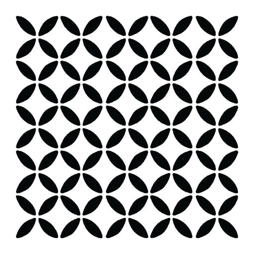 Geometric Circles - 10 Mil Clear Mylar -Reusable Stencil Pattern