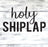 Holy Shiplap - 10 Mil Clear Mylar  - Reusable Stencil Pattern
