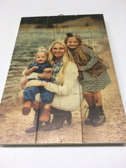 Pictures printed on Wood