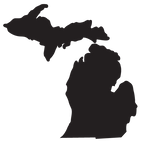 State of Michigan Stencil - High Quality 10 mil - Reusable Patterns ...