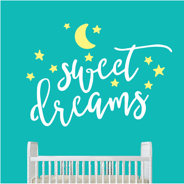 Sweet Dreams-High Quality Reusable Stencil Pattern-on 10 Mil Clear Mylar