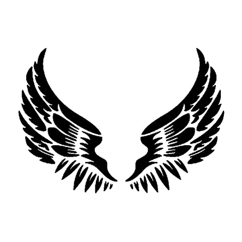 Wings - High Quality Reusable Stencil on 10 mil Mylar