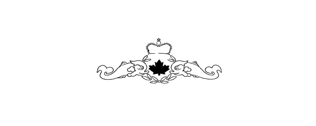 Crown logo stencil