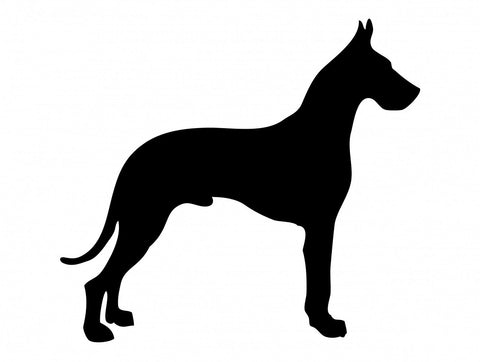 Great Dane  - High Quality Stencil 10 mil -  Reusable Patterns
