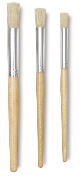 Stencil Brushes - 3 pack