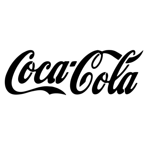 Coca Cola Stencil Multiple sizes stencil reusable pattern