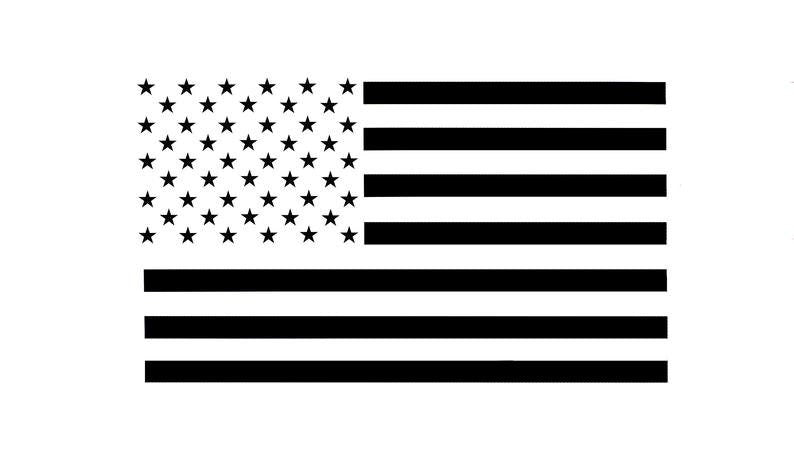 American Flag Stencil  26x15