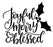Joyful Merry & Blessed - 10 Mil Clear Mylar -Reusable Stencil Pattern