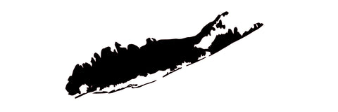 Long Island Stencil  37"w x 18.6"h