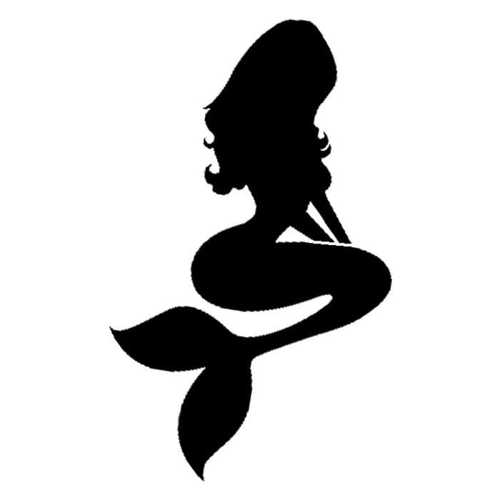 Mermaid - High Quality Reusable Stencil on 10 mil Mylar