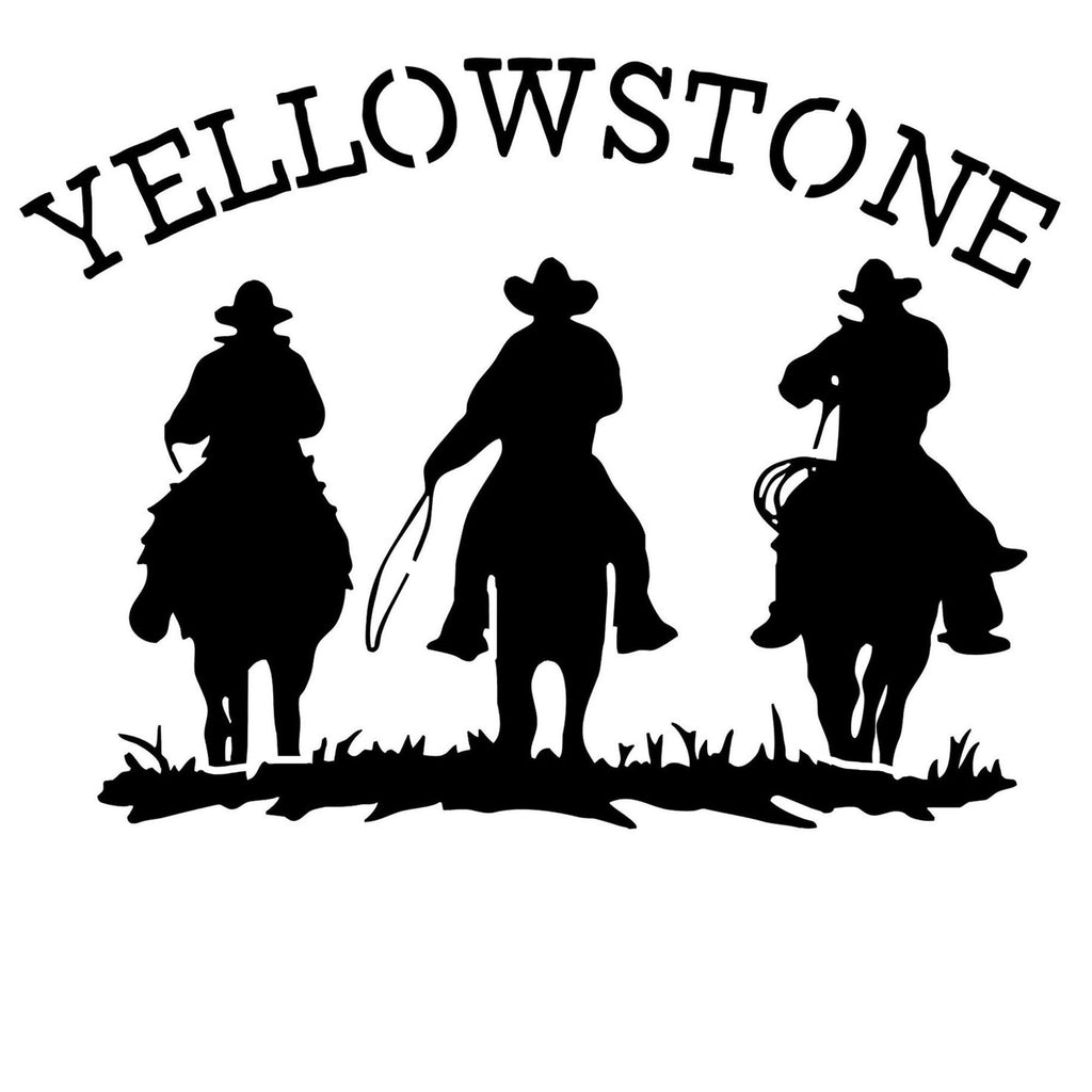 Yellowstone stencils